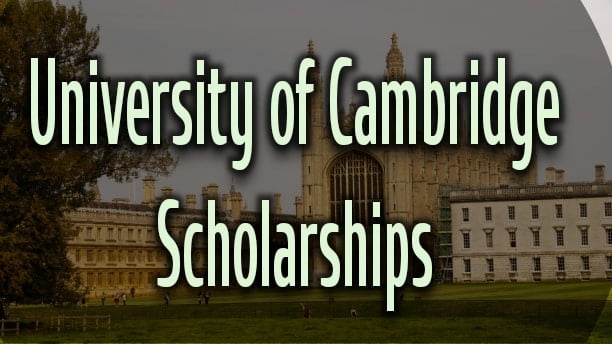 University Of Cambridge Scholarships