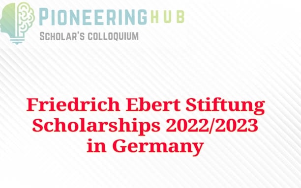 Friedrich Ebert Stiftung Scholarship
