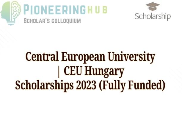 Central European University Scholarship